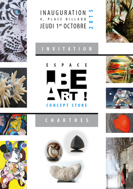 Inauguration de la galerie Beart de Chartres vernissage